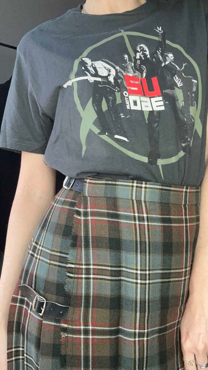 Kilt blu colomba