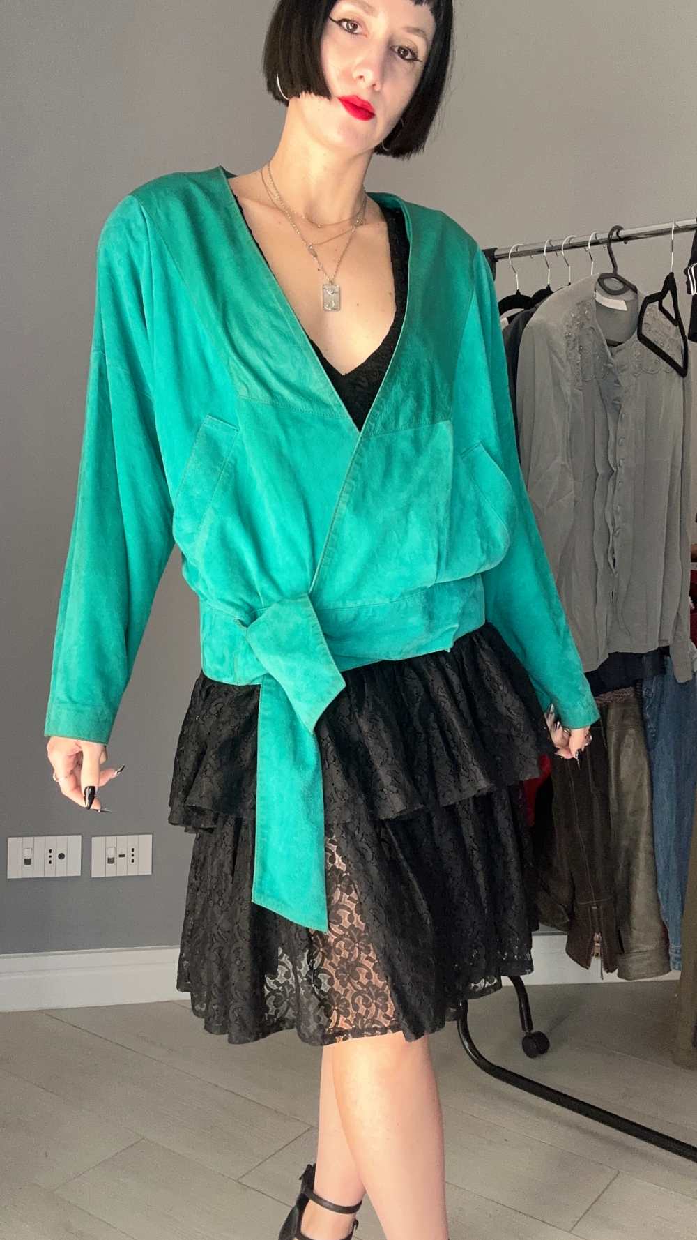 Giacca vera pelle Tiffany