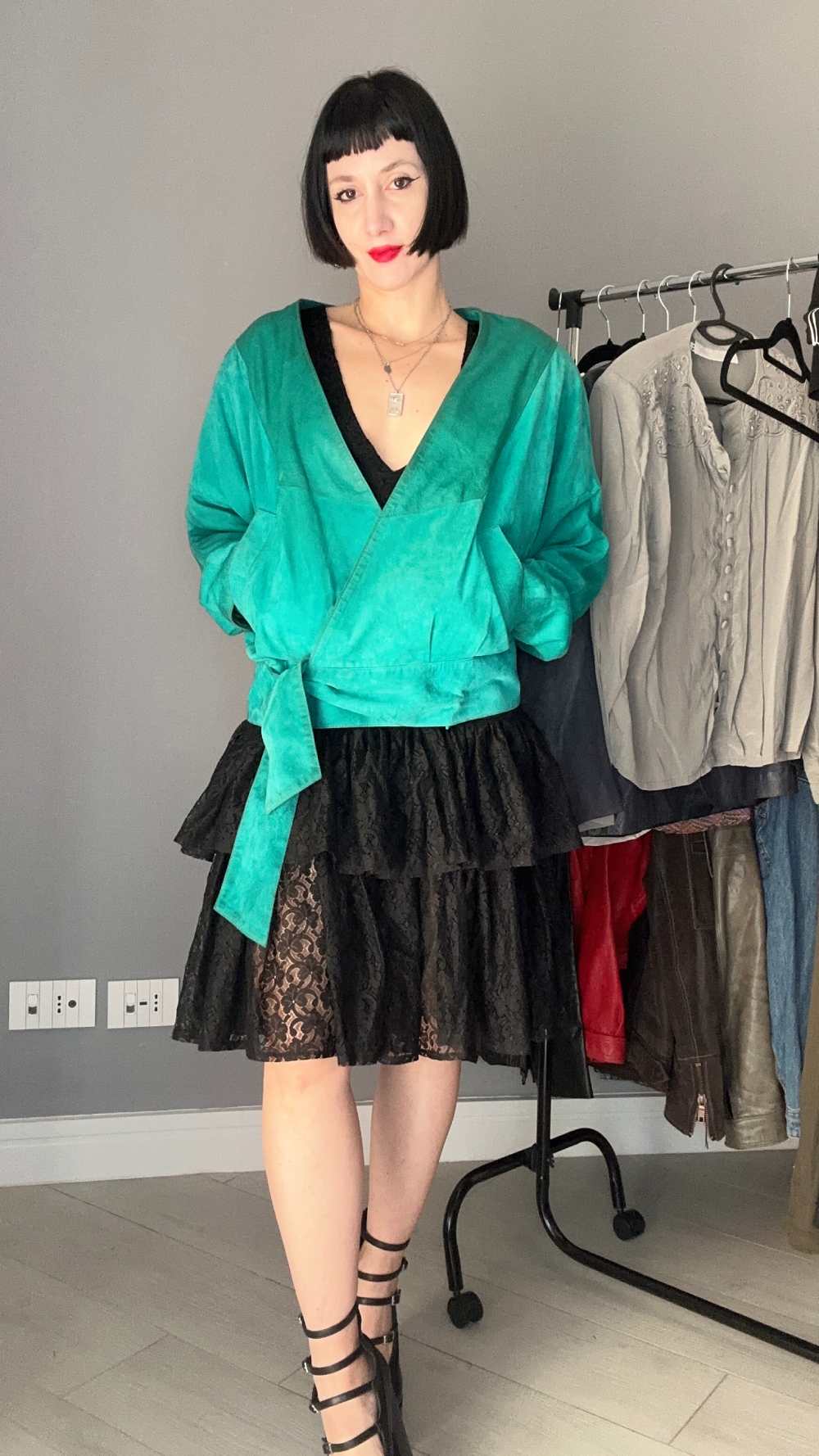 Giacca vera pelle Tiffany