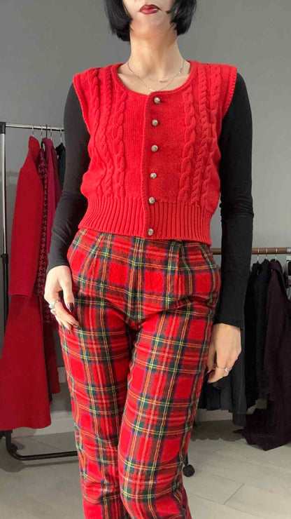 Gilet rosso