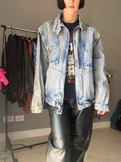 Giubbotto - smanicato denim