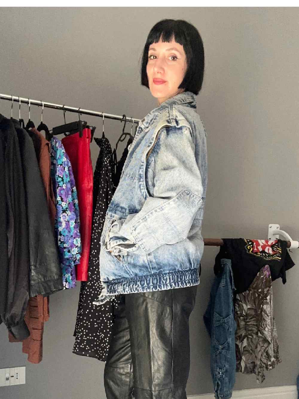 Giubbotto - smanicato denim