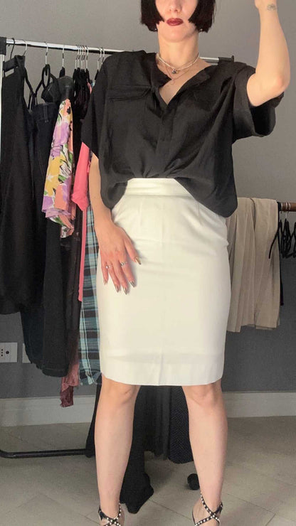 Moon skirt in lino