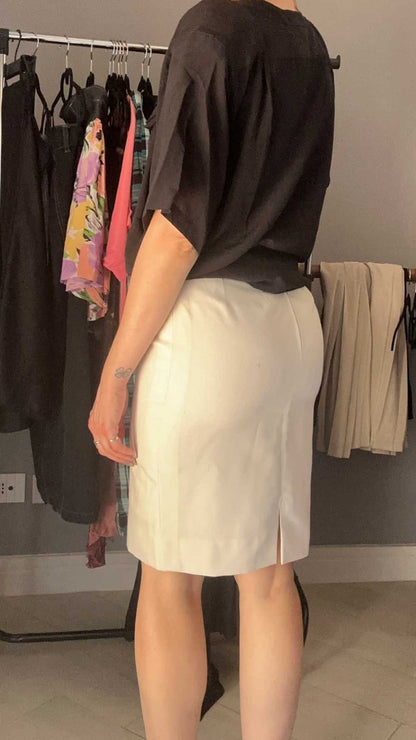 Moon skirt in lino