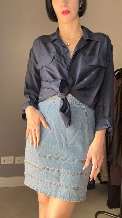Gonna in denim