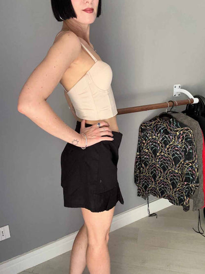 Gonna pantaloncino nera