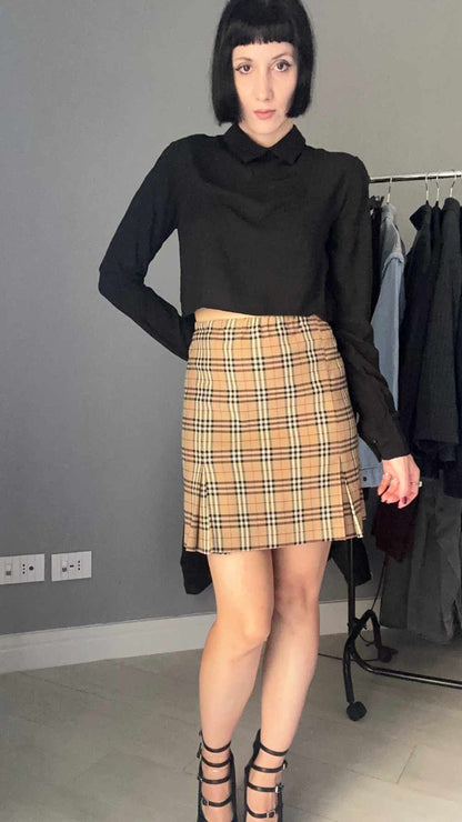 Gonna tartan sartoriale