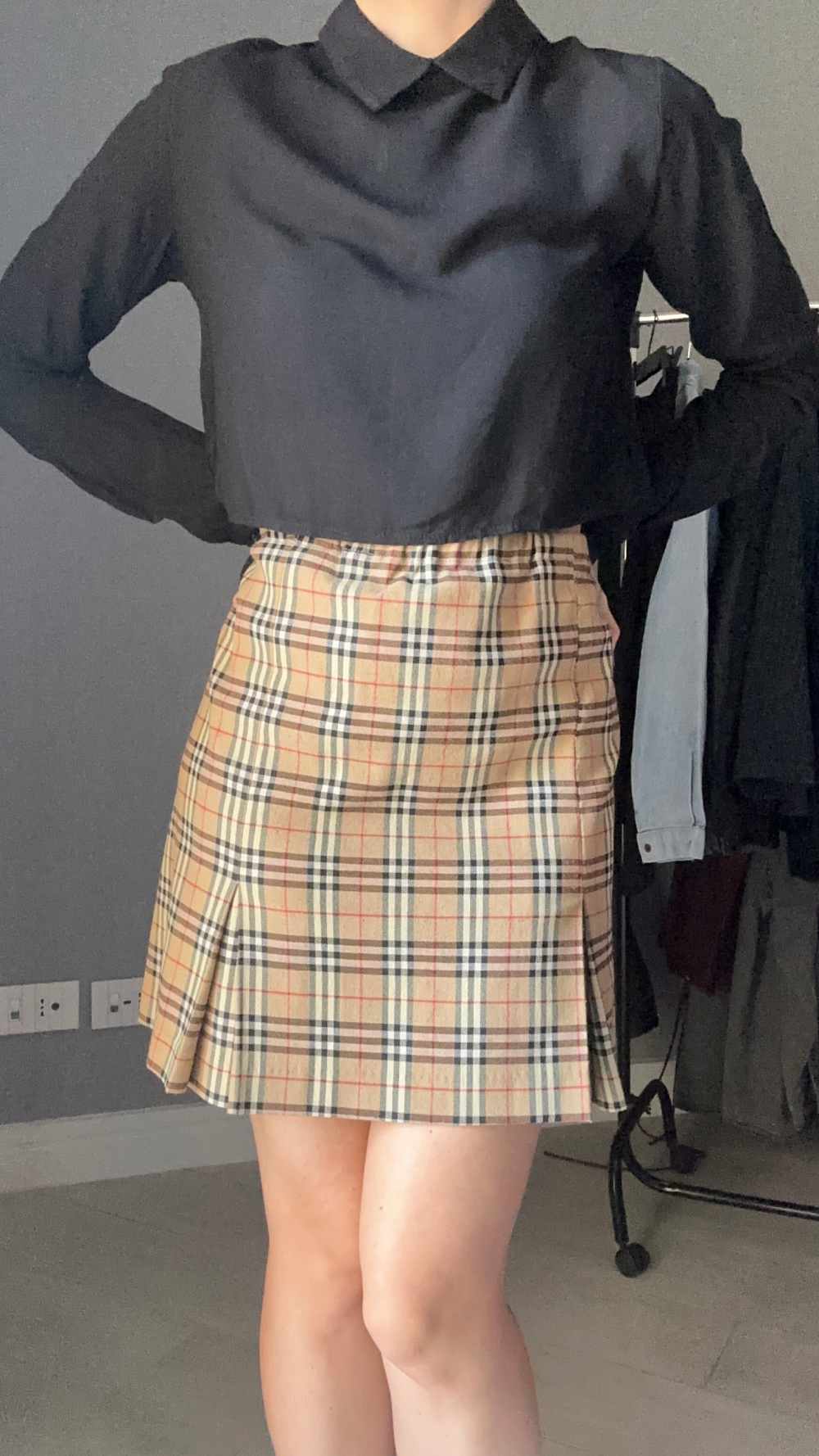 Gonna tartan sartoriale