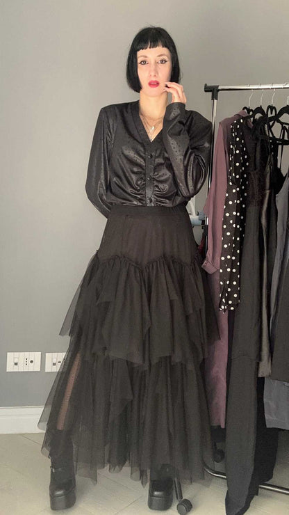 Gonna tulle nera