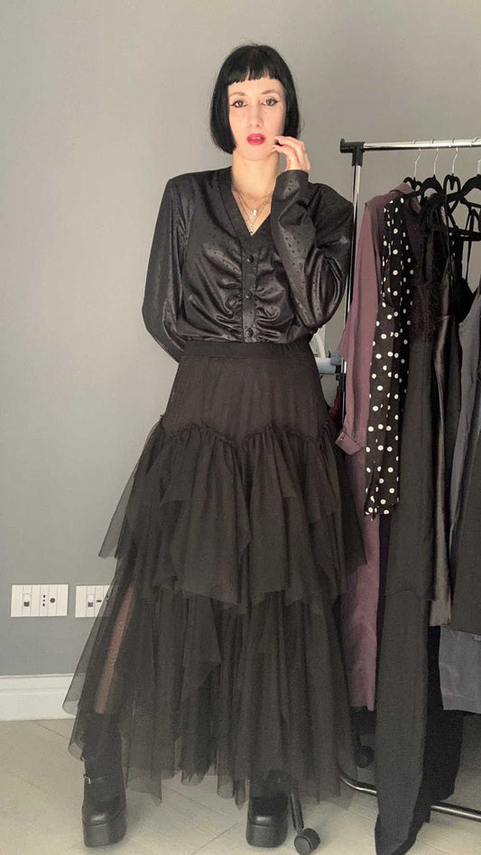 Gonna tulle nera