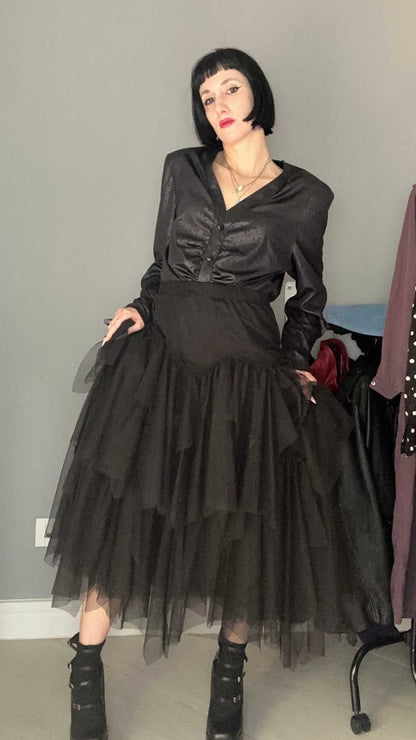Gonna tulle nera