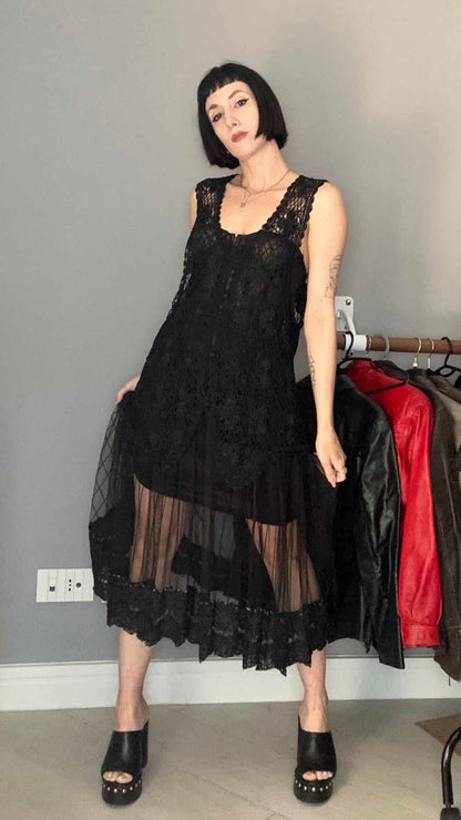 Gonna tulle e pizzo