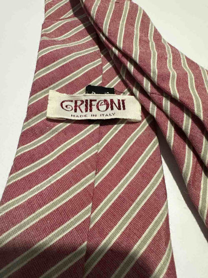 Cravatta seta e cotone