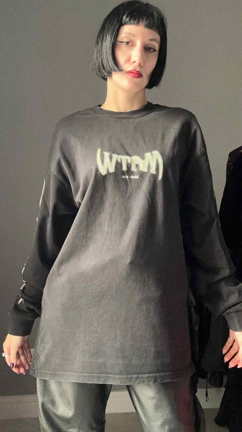 Maglia manica lunga Goth