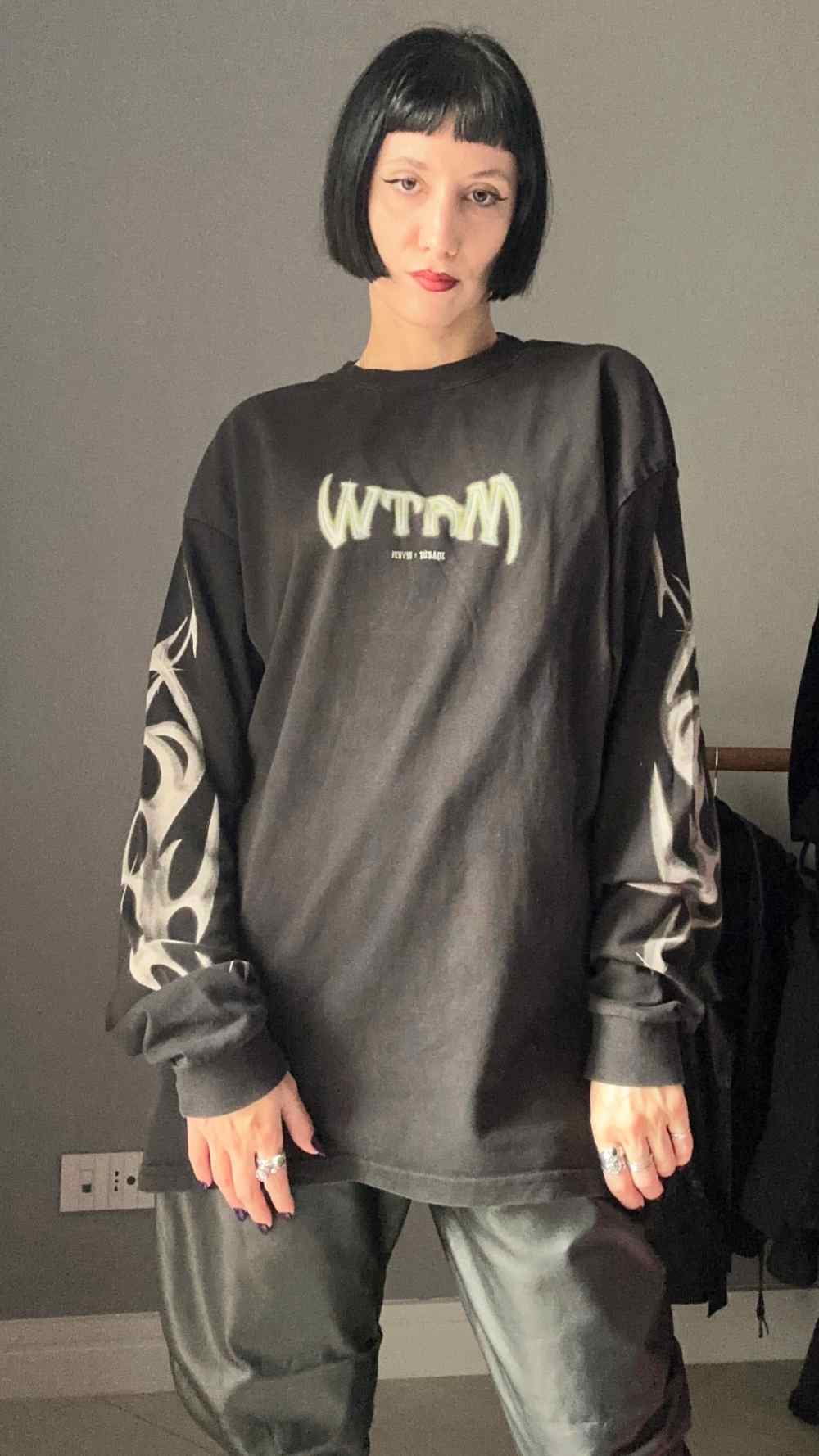 Maglia manica lunga Goth