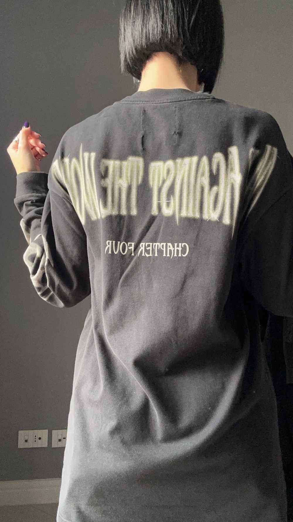 Maglia manica lunga Goth