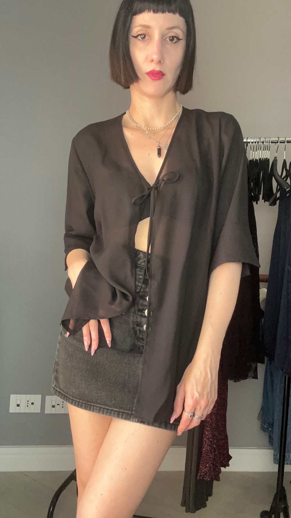 Black t-shirt