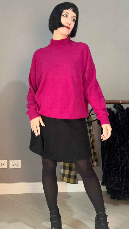 Maglione fucsia
