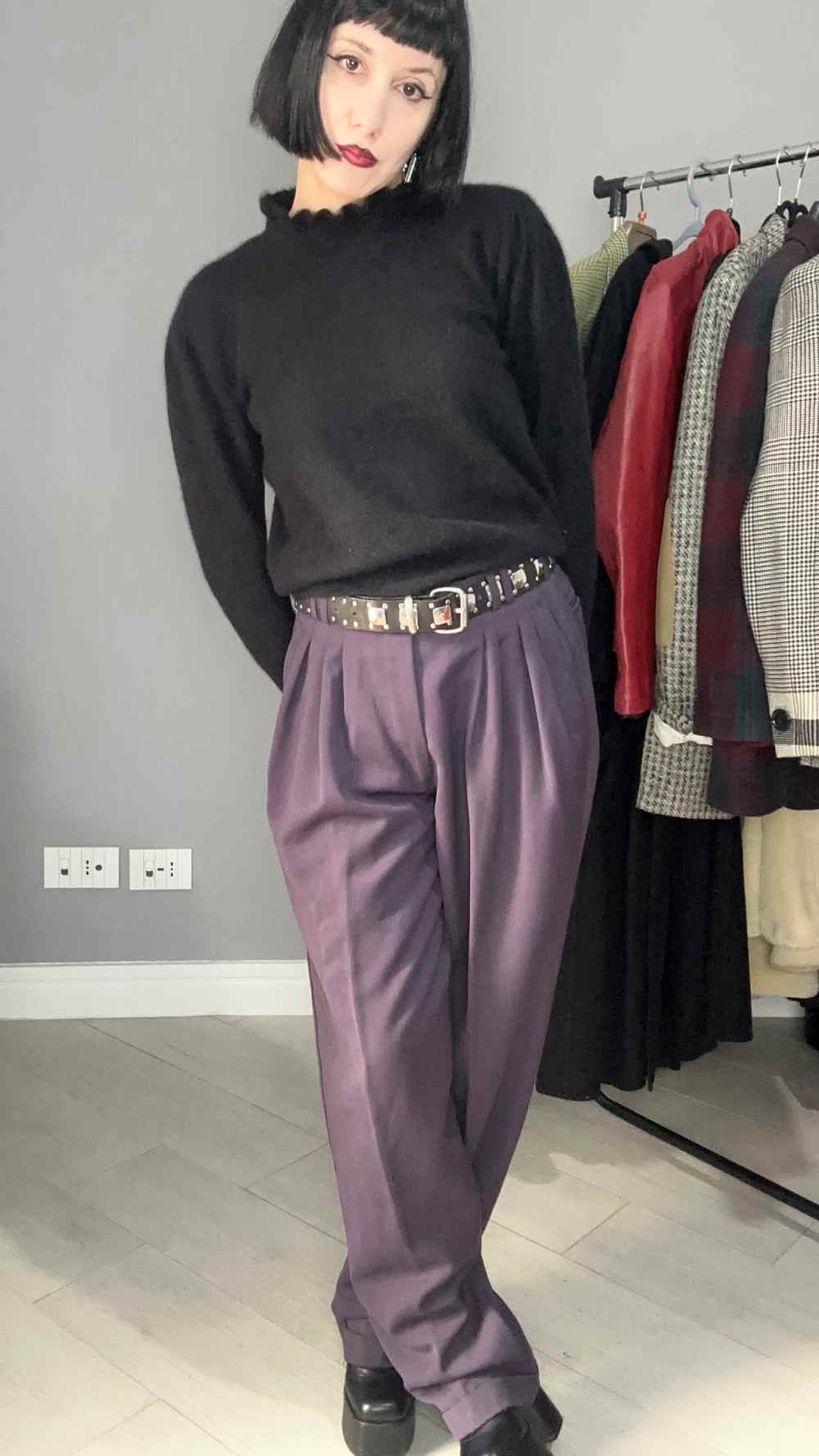 Pantalone viola