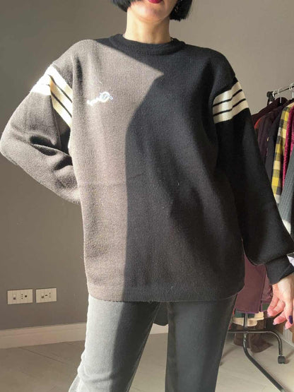 Maglione nero unisex