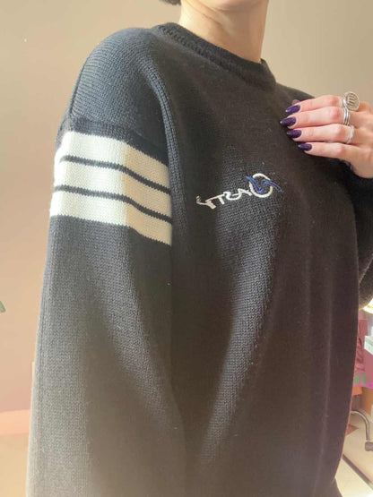 Maglione nero unisex