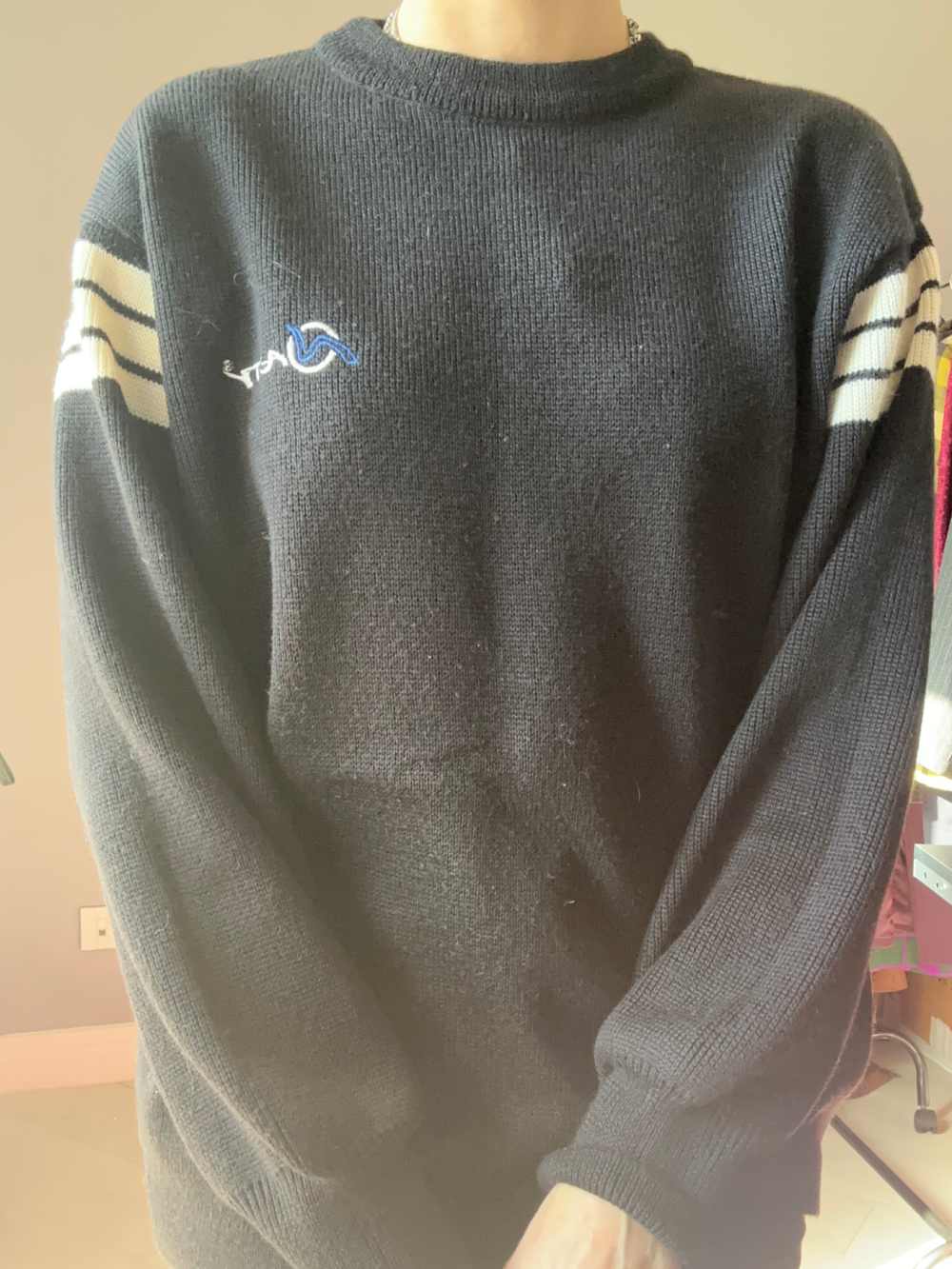 Maglione nero unisex