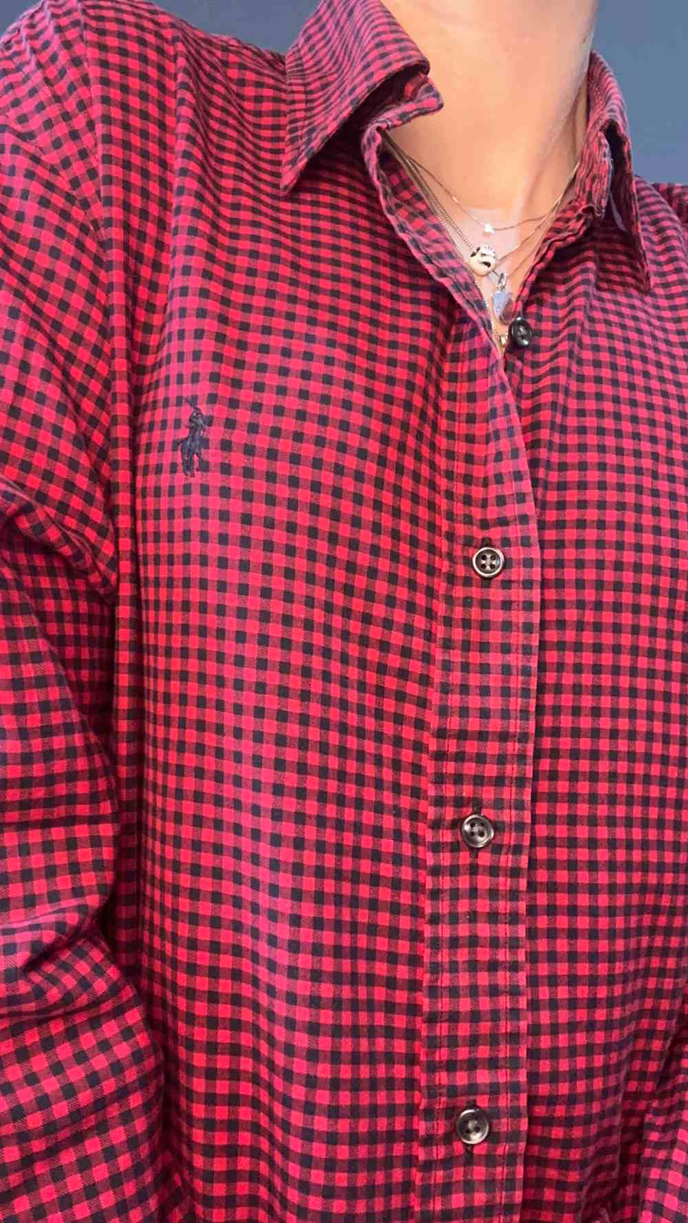Camicia Ralph Lauren rossonera