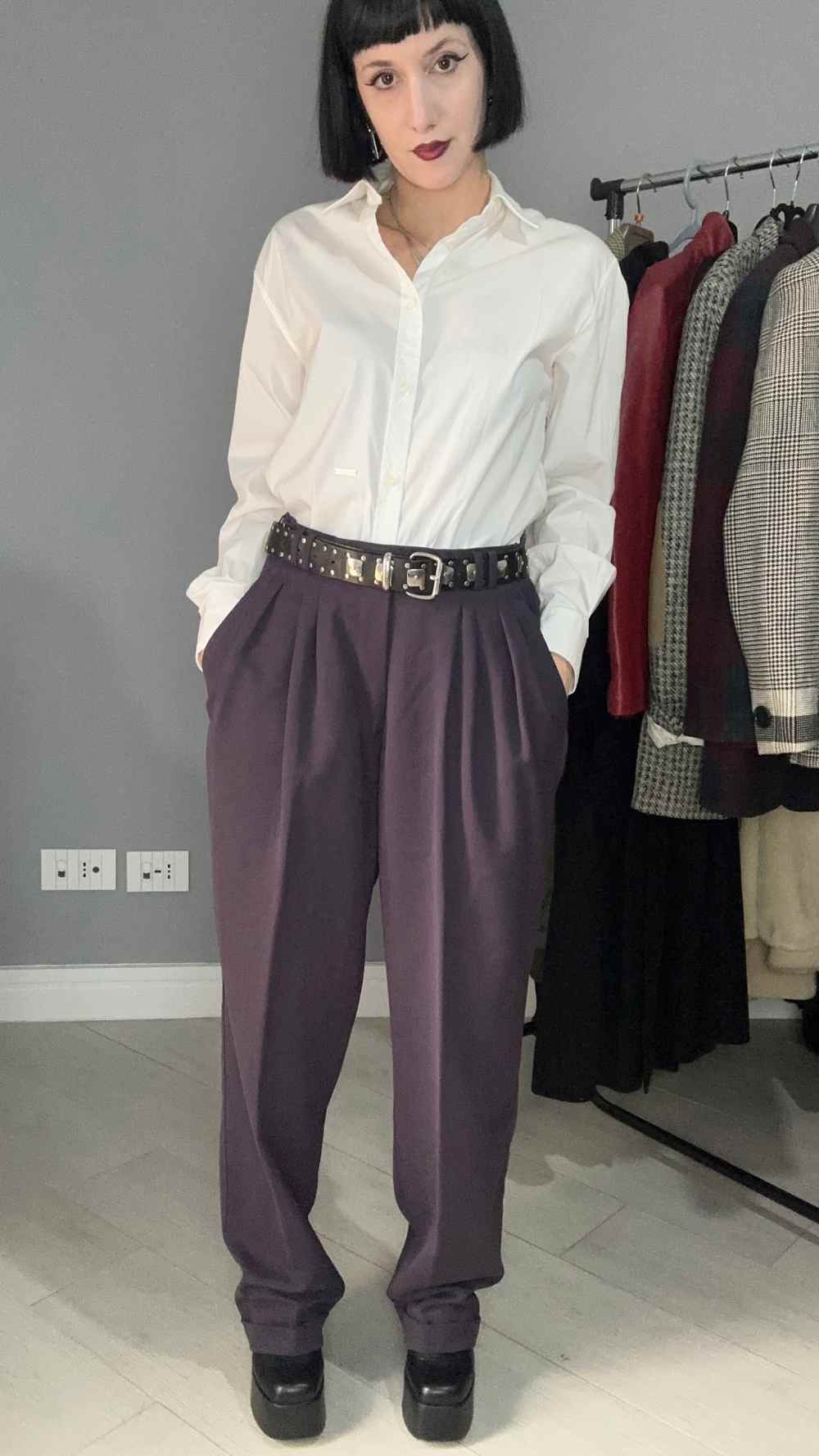 Pantalone viola