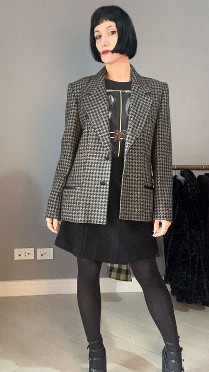 Blazer pied de poule