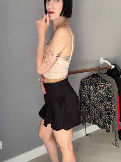 Gonna pantaloncino nera