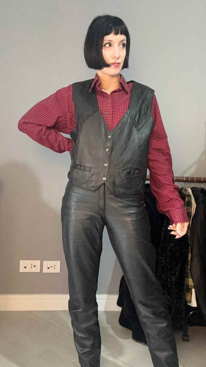 Gilet di pelle