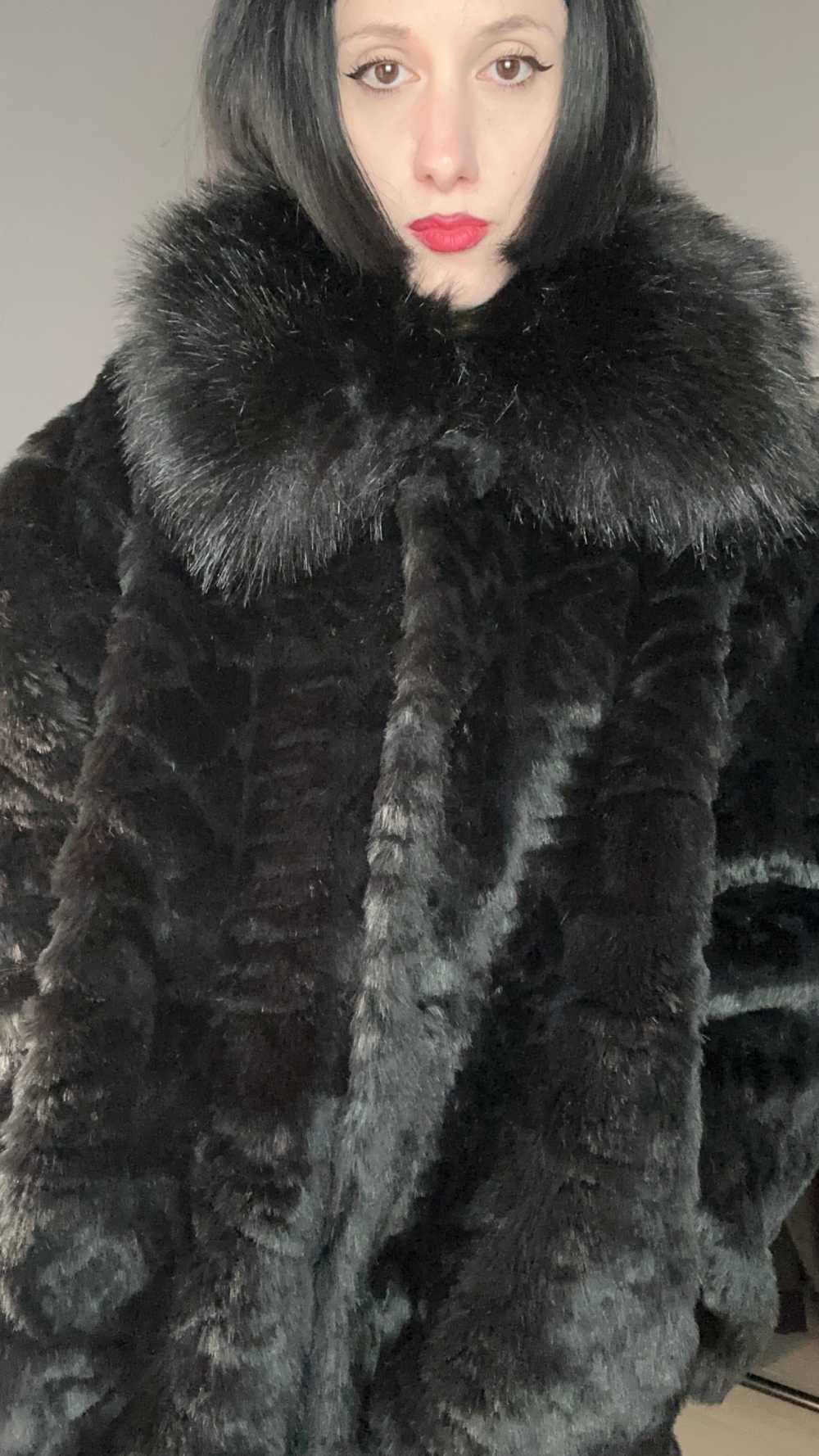 Rock faux fur
