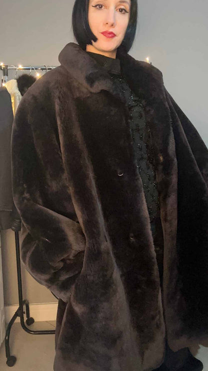 Pelliccia sintetica anni 80