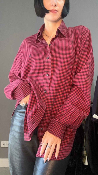 Camicia Ralph Lauren rossonera