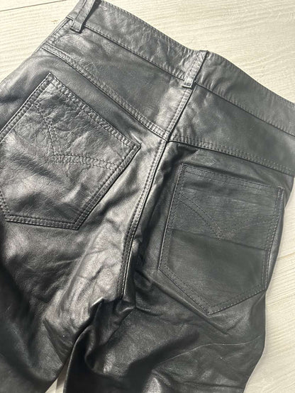 Pantalone vera pelle