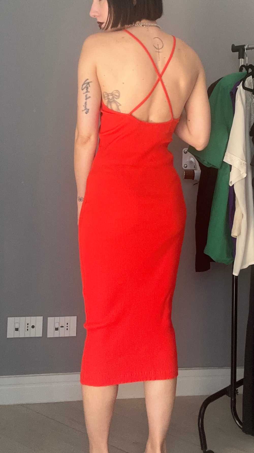 Abito Hot Red