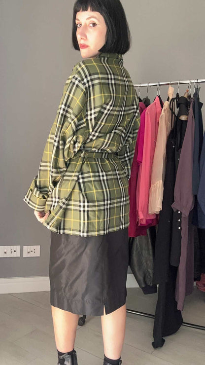 Blazer tartan