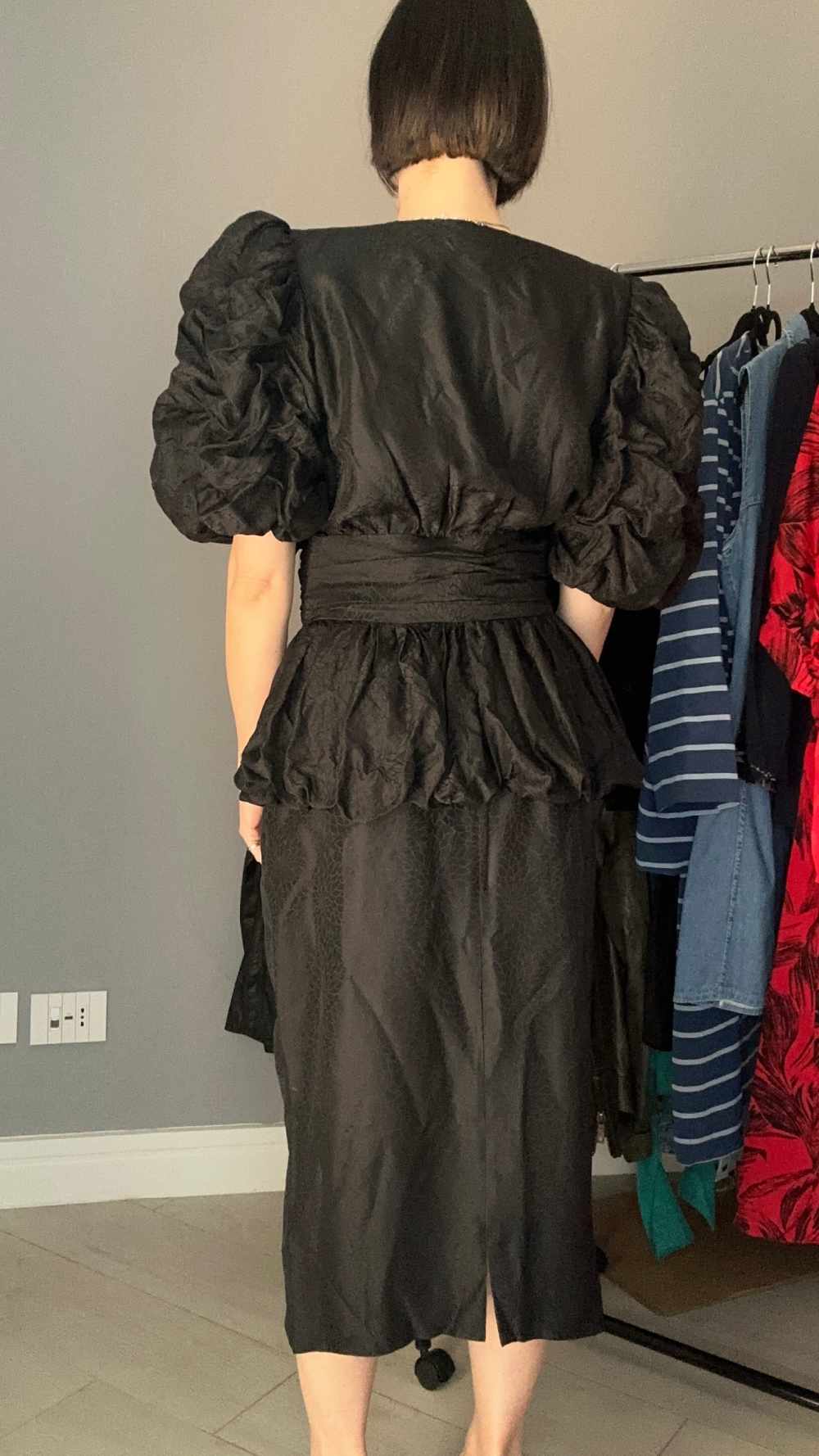 Blusa seta anni '80