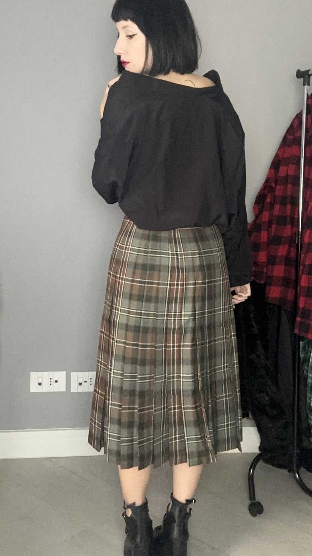 Kilt blu colomba