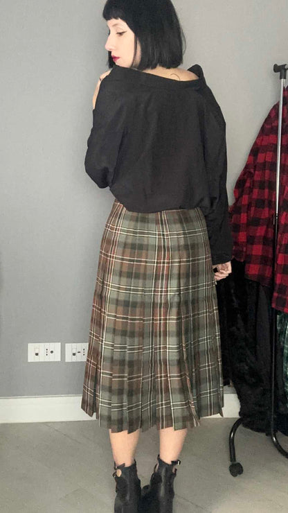 Kilt blu colomba