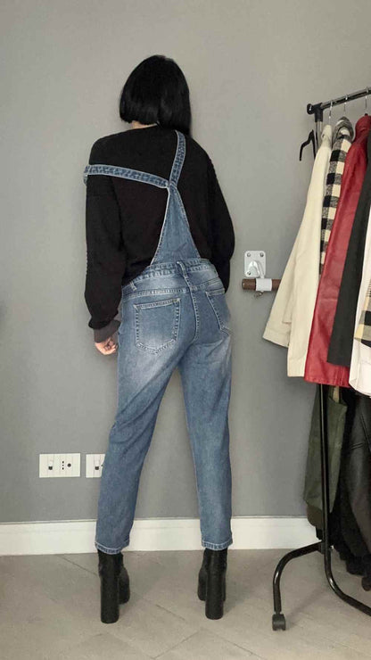 Salopette in denim