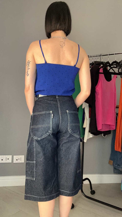 Denim jorts