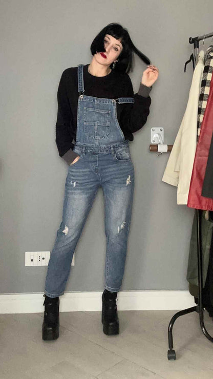Salopette in denim