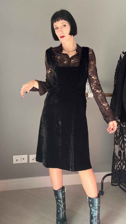 Scamiciato in velluto