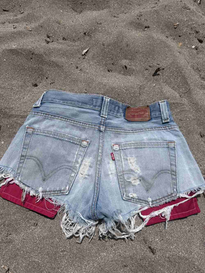 Shorts Levi’s con tasche rosse