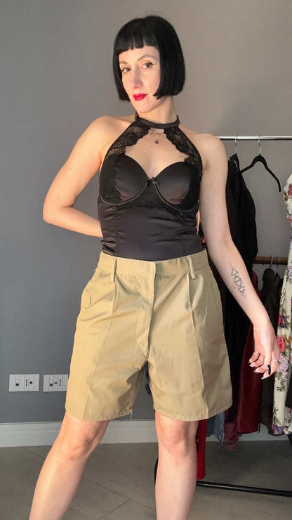 Pantaloncino beige