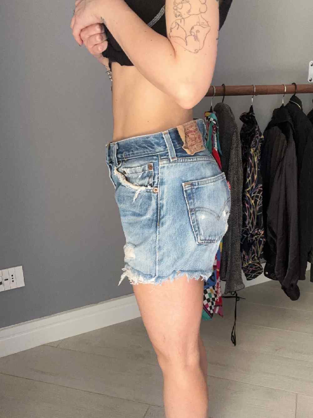 Shorts Levi’s 501 con strappi