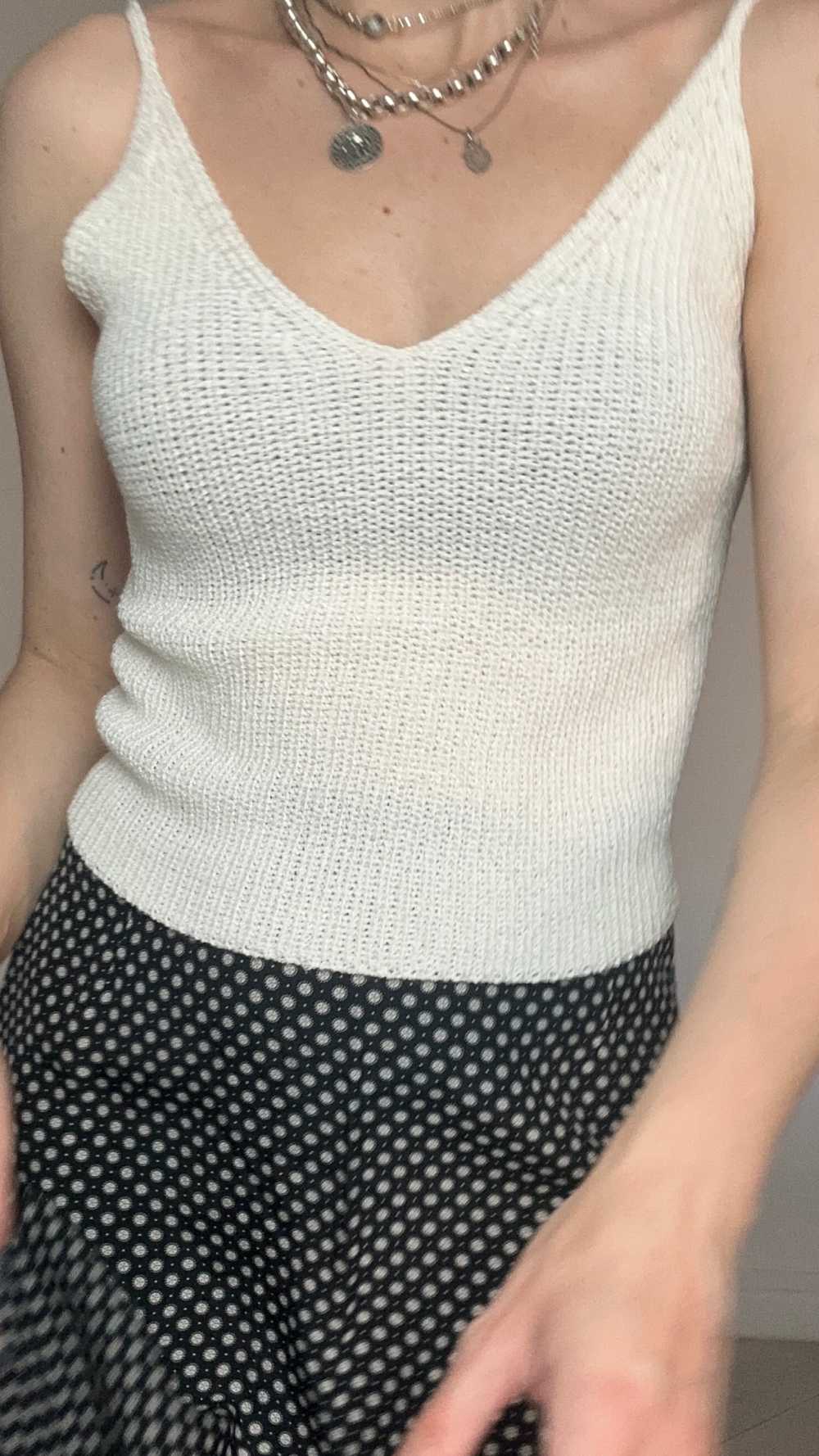 Top in maglia Moon