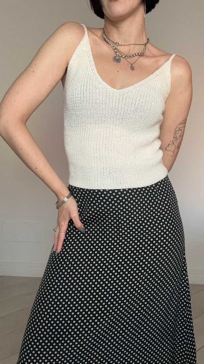 Top in maglia Moon