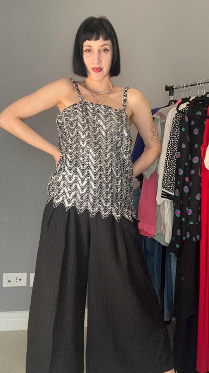 Top argento